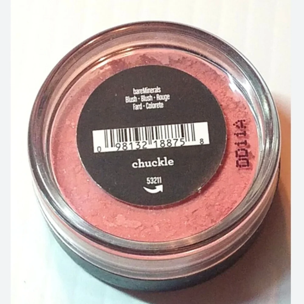 🧚‍♀️CHUCKLE BareMinerals SWATCHED DISCONTINUED MINI Blush EUC